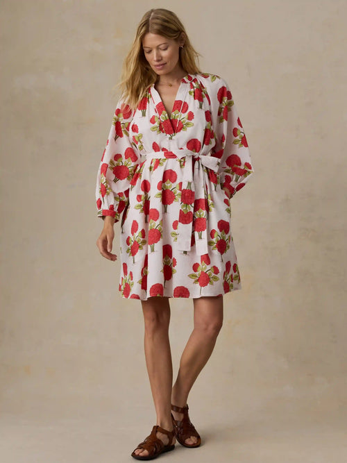 Voile Kaia Mini Dress - Bloom Poem