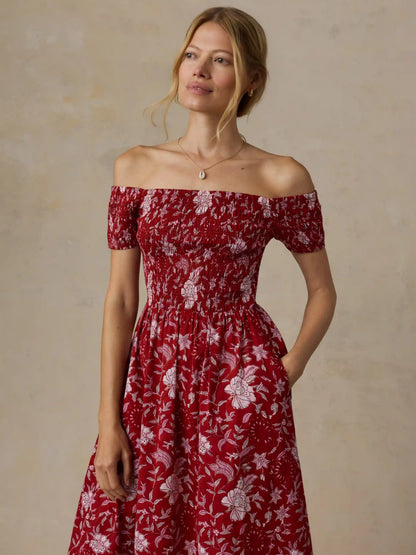 Voile Sundance Dress - Garden Whispers