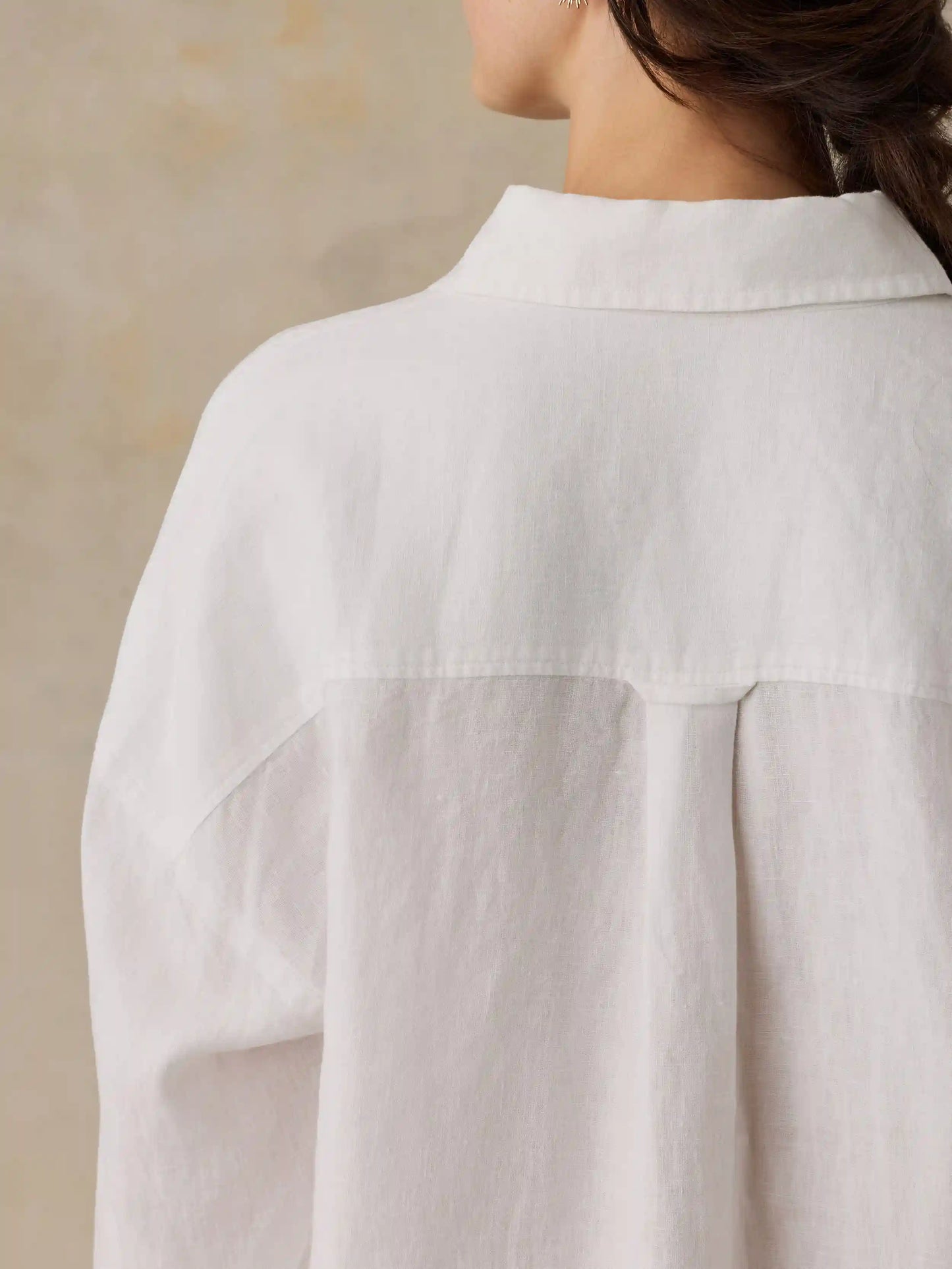 Laguna Linen Kova Shirtdress - White