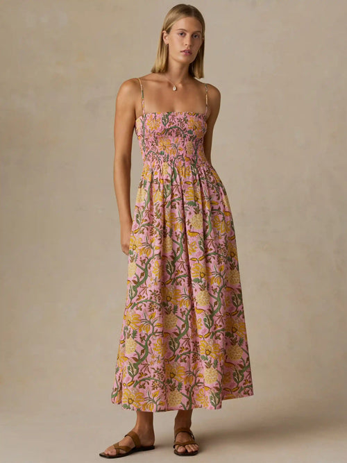 Voile Lucia Dress - Blossom Serenade