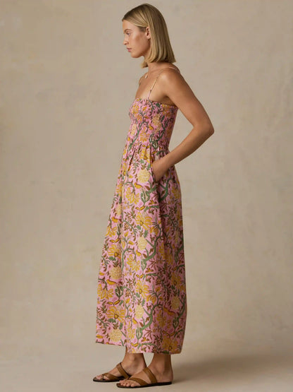 Voile Lucia Dress - Blossom Serenade
