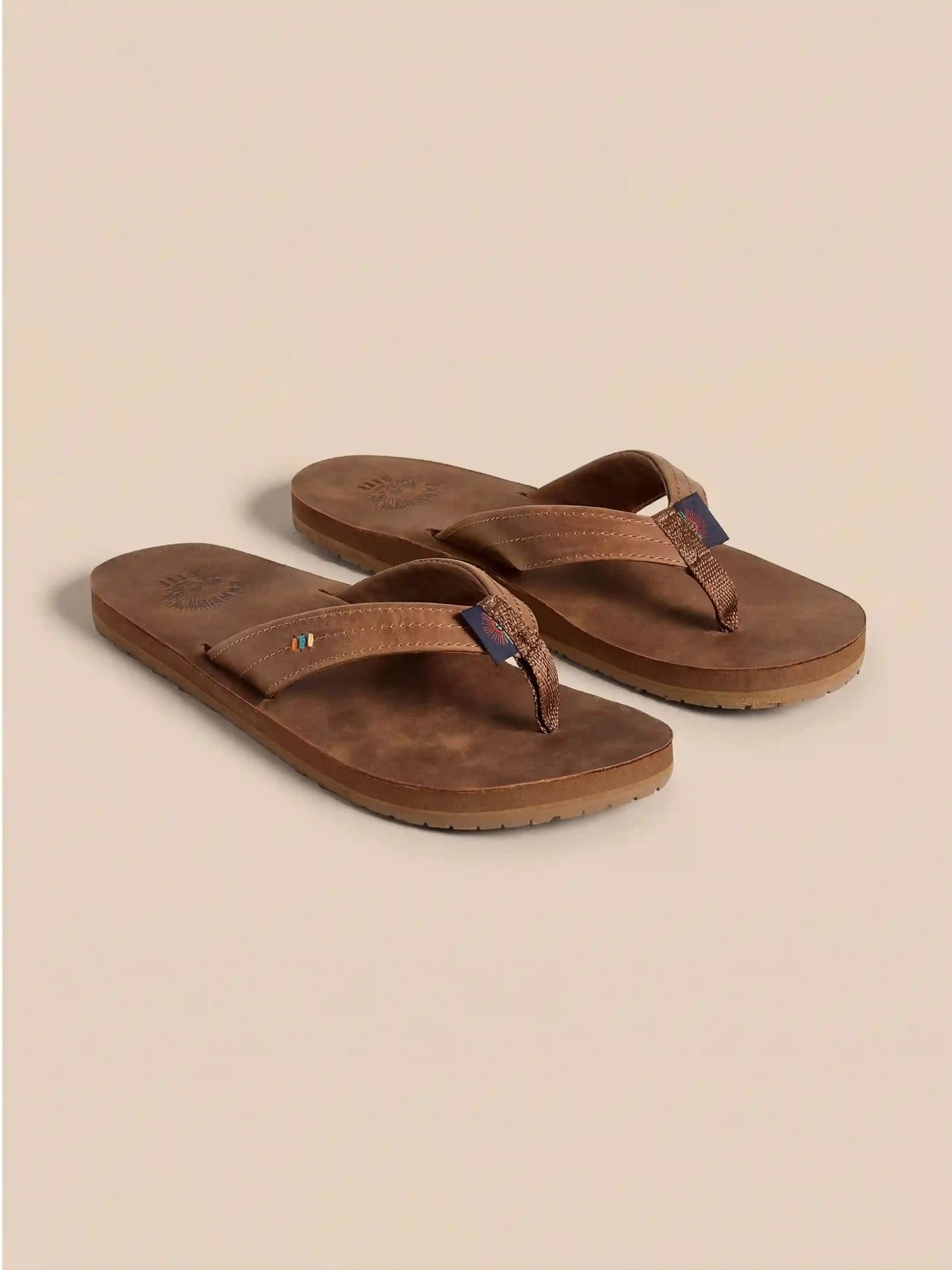 Faherty X REEF Drift Away Flip Flop - Dark Brown