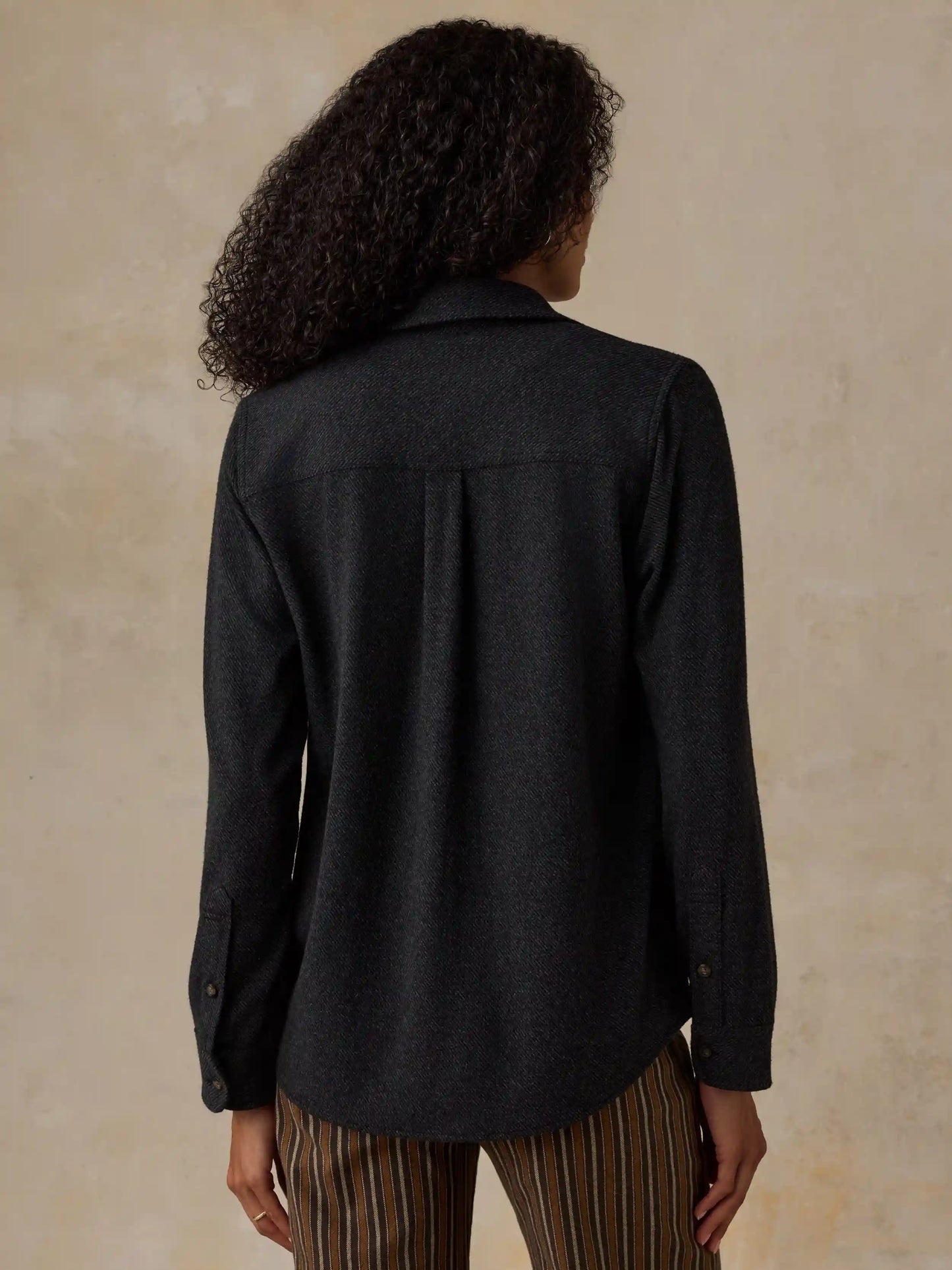 Legend™ Sweater Shirt - Heathered Black Twill