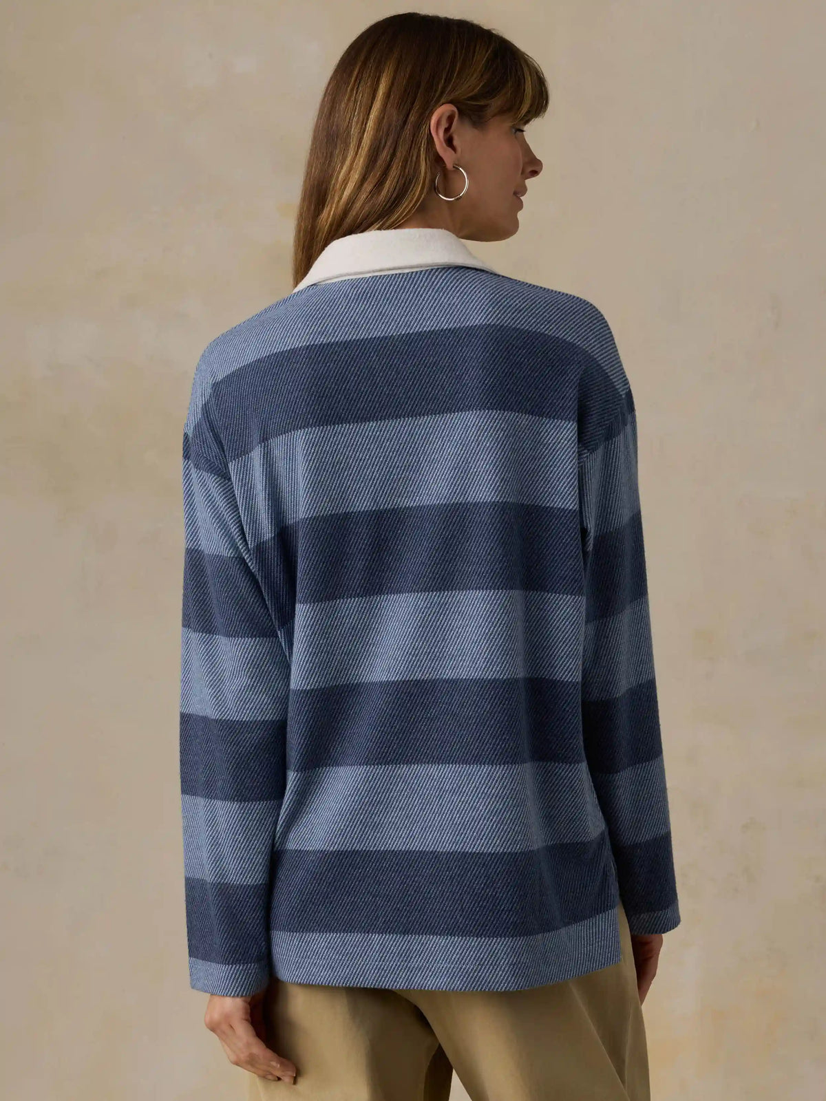 Legend™ Sweater Rugby Popover - Pacific Ride Stripe