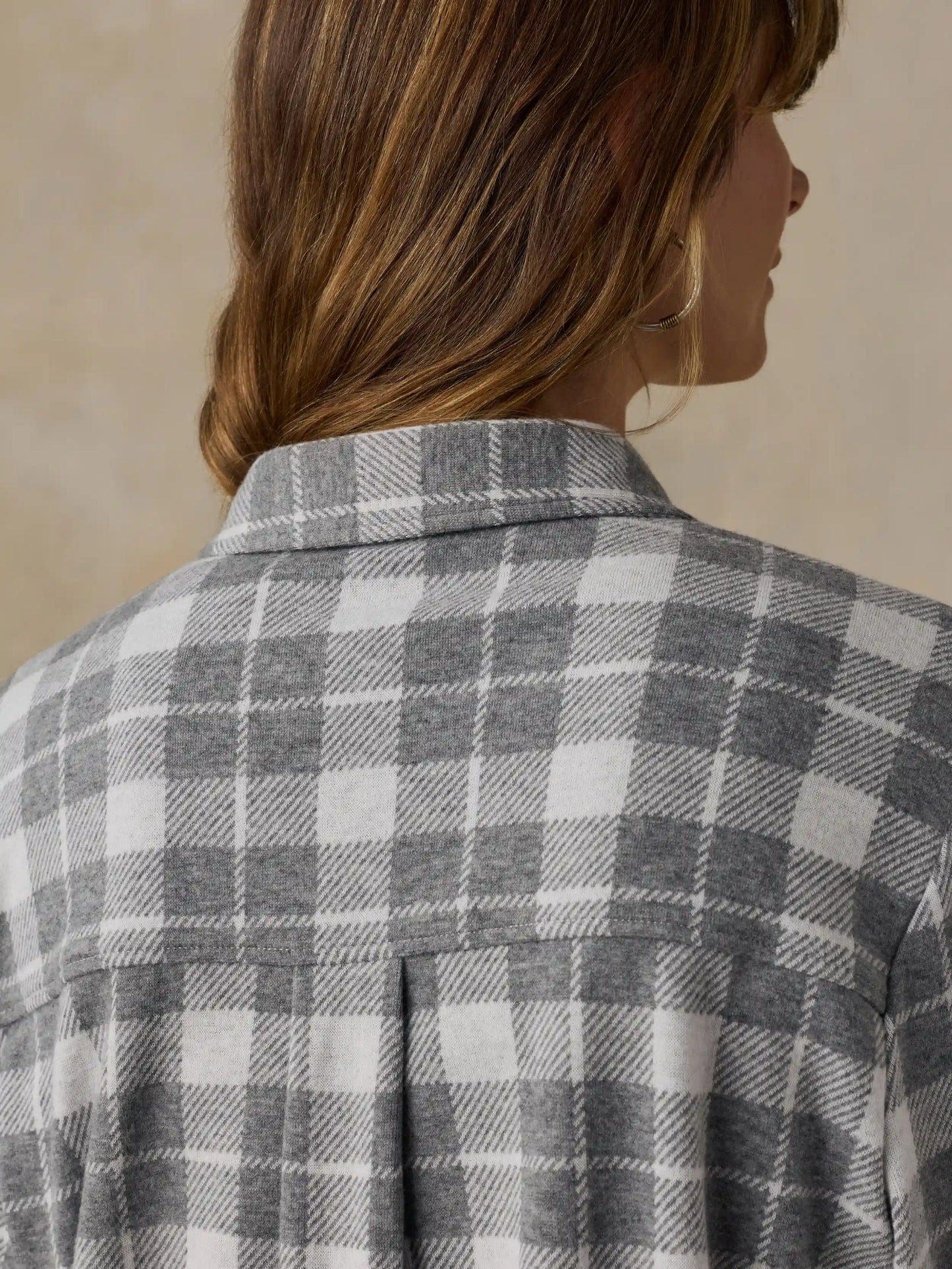 Legend™ Sweater Classic Shirt - Stone Hollow Plaid