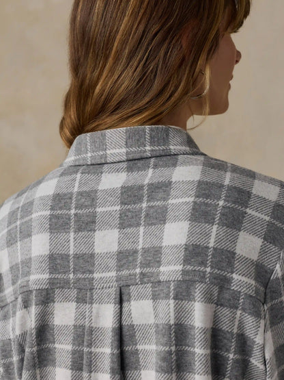 Legend™ Sweater Classic Shirt - Stone Hollow Plaid