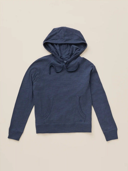 Sunwashed Slub Hoodie - Blue Nights