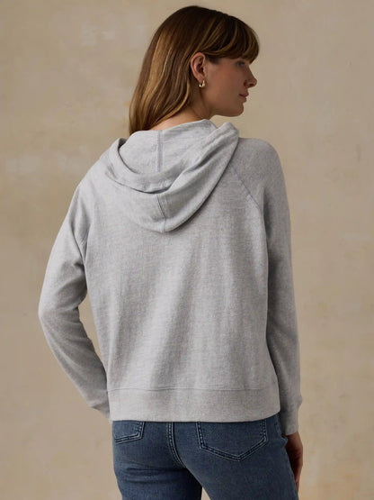Sunwashed Organic Hoodie - Light Grey Heather