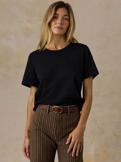 Sunwashed Regenerative Tee - Black