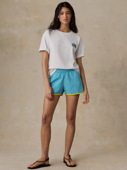 Faherty x Quiksilver Graphic Tee - White
