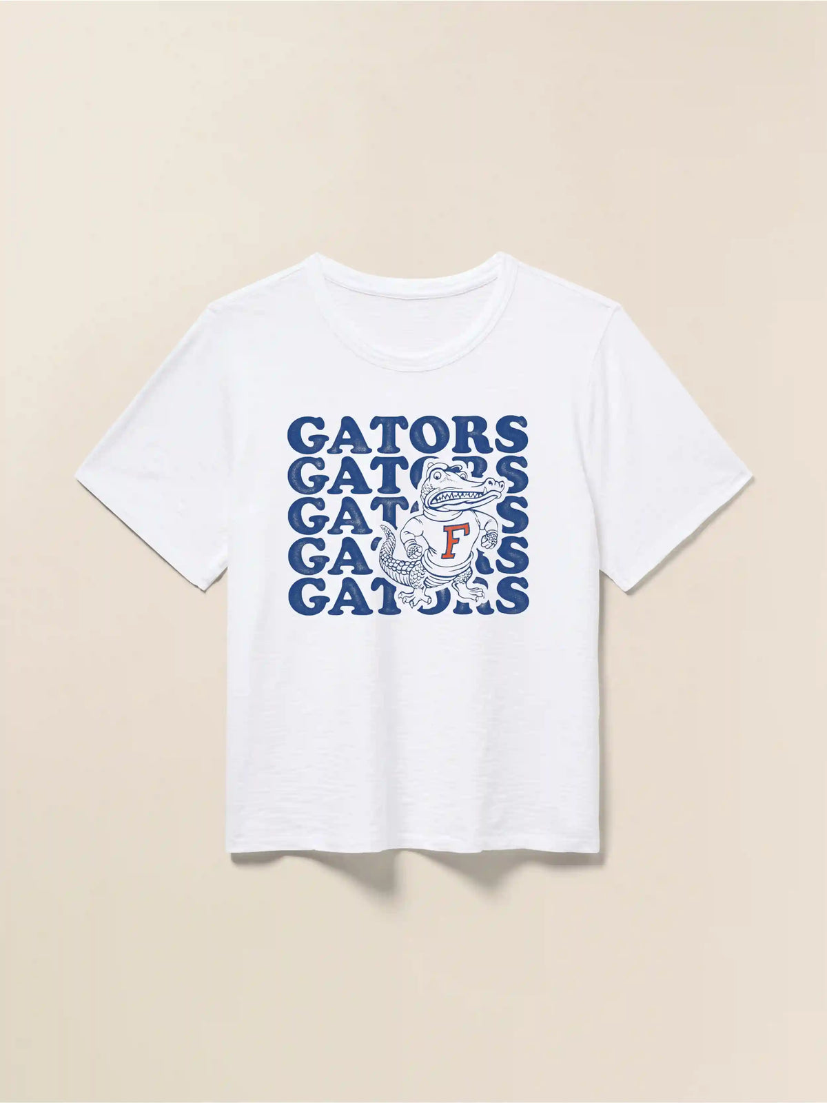 University of Florida Sunwashed Regenerative Tee - White