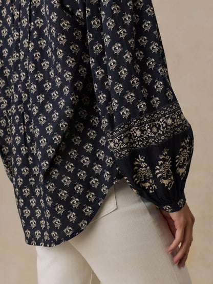 Suki Blouse - Eclipse Blossom