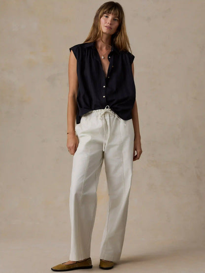 Heirloom Dobby Lucia Top - Black