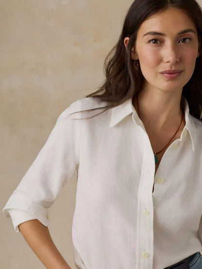Tried & True Chambray Shirt - White