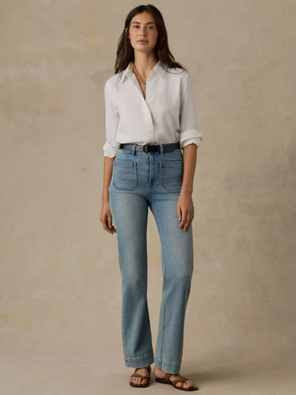 Tried & True Chambray Shirt - White
