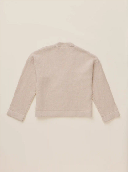 Jackson V-Neck Popover - Oatmeal Heather