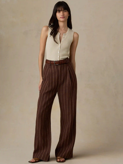 Miramar Linen Cami Cardigan - Summer Sand
